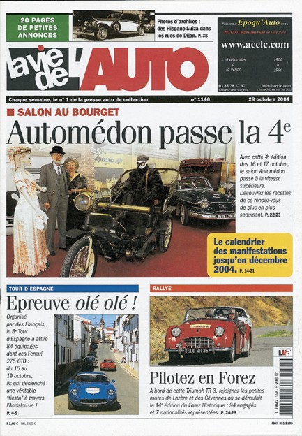 La Vie de l'Auto n° 1146 du 28/10/2004