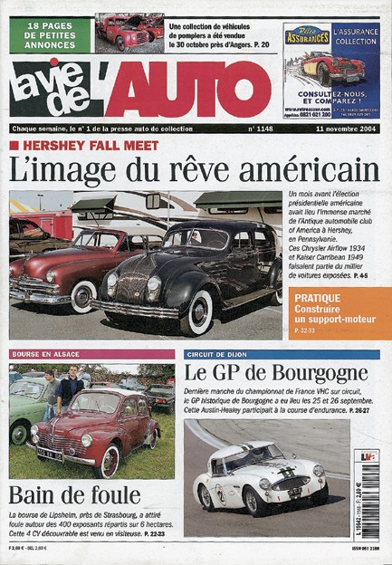 La Vie de l'Auto n° 1148 du 11/11/2004