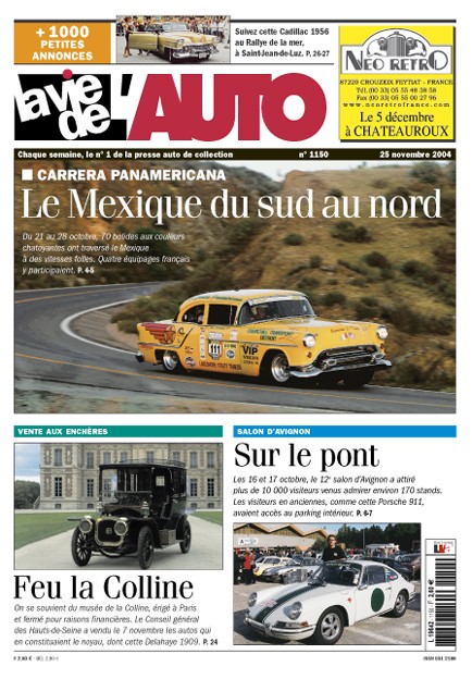 La Vie de l'Auto n° 1150 du 25/11/2004