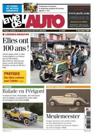 La Vie de l’Auto n° 1152 du 09/12/2004