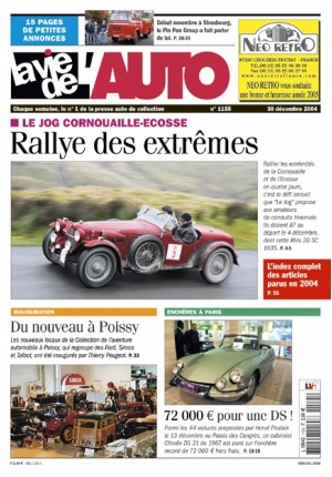 La Vie de l’Auto n° 1155 du 30/12/2004