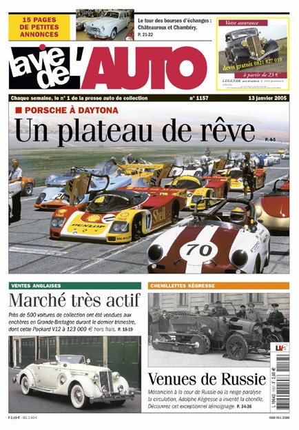 La Vie de l'Auto n° 1157 du 13/01/2005