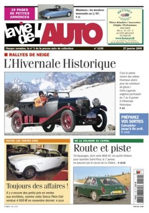 La Vie de l’Auto n° 1159 du 27/01/2005