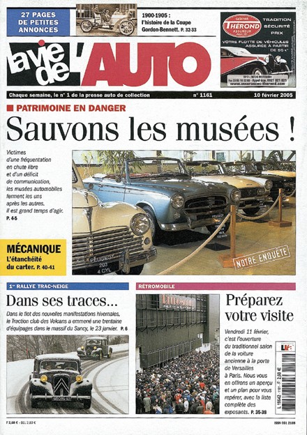 La Vie de l'Auto n° 1161 du 10/02/2005