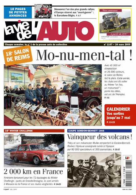 La Vie de l'Auto n° 1167 du 24/03/2005