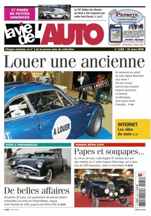 La Vie de l’Auto n° 1168 du 31/03/2005