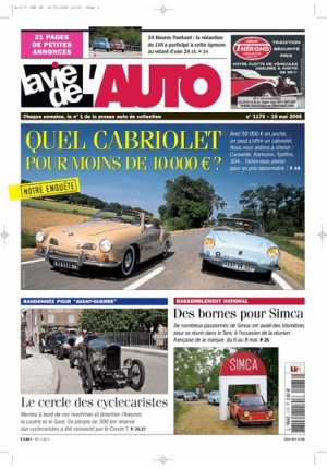 La Vie de l’Auto n° 1175 du 19/05/2005