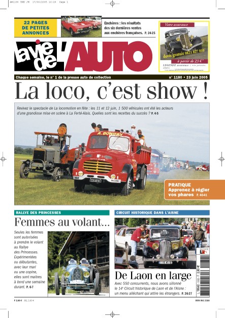 La Vie de l'Auto n° 1180 du 23/06/2005