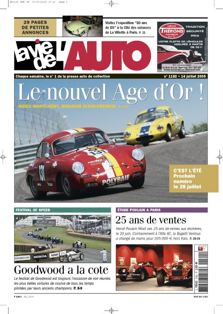 La Vie de l'Auto n° 1182 du 21/07/2005