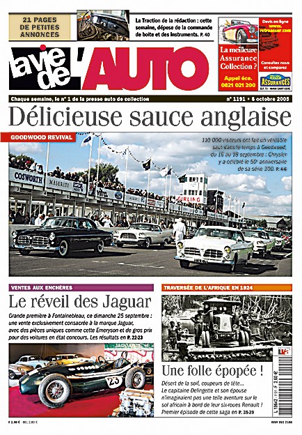 La Vie de l'Auto n° 1191 du 13/10/2005