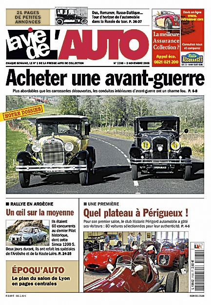 La Vie de l'Auto n° 1195 du 10/11/2005