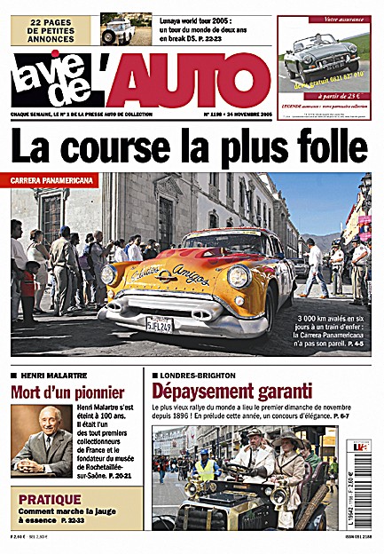 La Vie de l'Auto n° 1198 du 01/12/2005