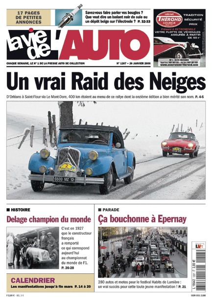 La Vie de l'Auto n° 1207 du 26/01/2006