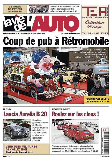La Vie de l'Auto n° 1210 du 16/02/2006