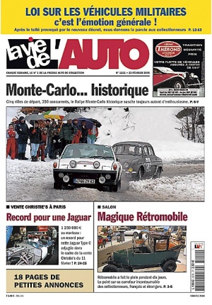 La Vie de l’Auto n° 1211 du 23/02/2006