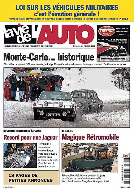 La Vie de l'Auto n° 1211 du 23/02/2006