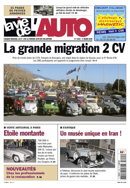 La Vie de l'Auto n° 1212 du 02/03/2006