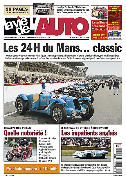 La Vie de l'Auto n° 1231 du 27/07/2006