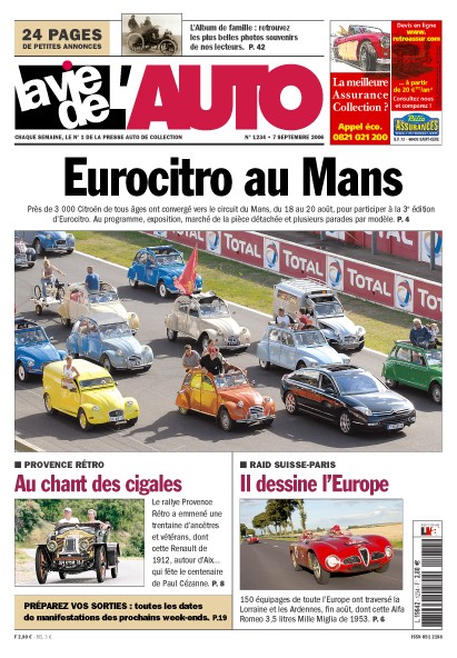 La Vie de l'Auto n° 1234 du 07/09/2006