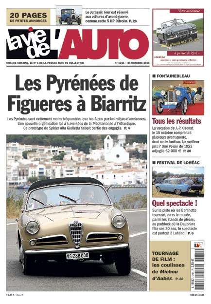 La Vie de l'Auto n° 1241 du 26/10/2006