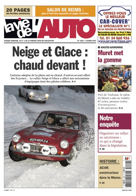 La Vie de l'Auto n° 1260 du 05/03/2007