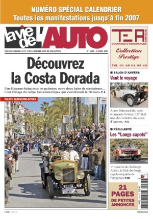 La Vie de l’Auto n° 1264 du 02/04/2007