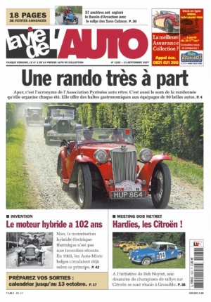 La Vie de l’Auto n° 1282 du 10/09/2007