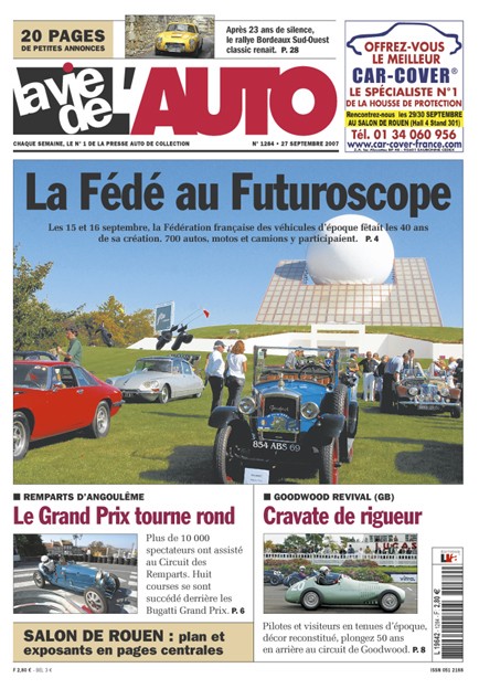 La Vie de l'Auto n° 1284 du 24/09/2007