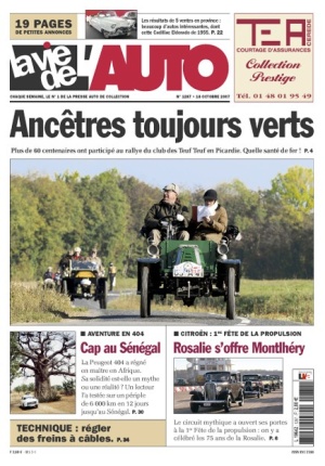 La Vie de l’Auto n° 1287 du 15/10/2007