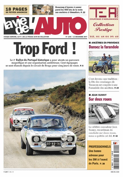 La Vie de l'Auto n° 1295 du 10/12/2007