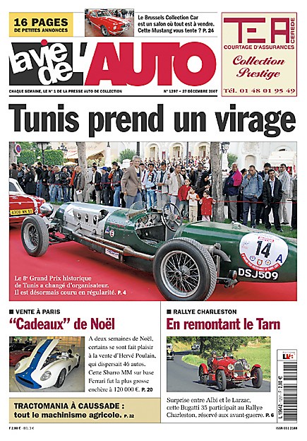 La Vie de l'Auto n° 1297 du 27/12/2007