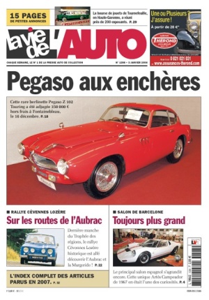 La Vie de l’Auto n° 1298 du 03/01/2008