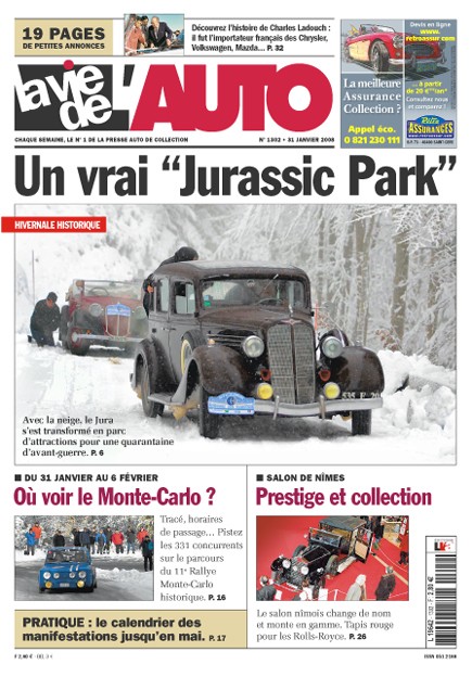 La Vie de l'Auto n° 1302 du 31/01/2008