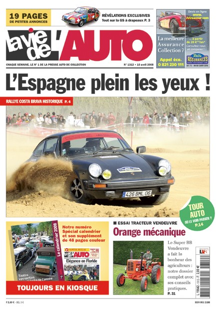 La Vie de l'Auto n° 1312 du 10/04/2008