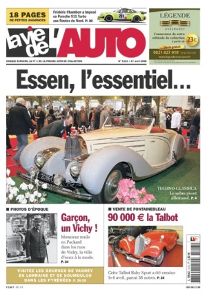 La Vie de l’Auto n° 1313 du 17/04/2008