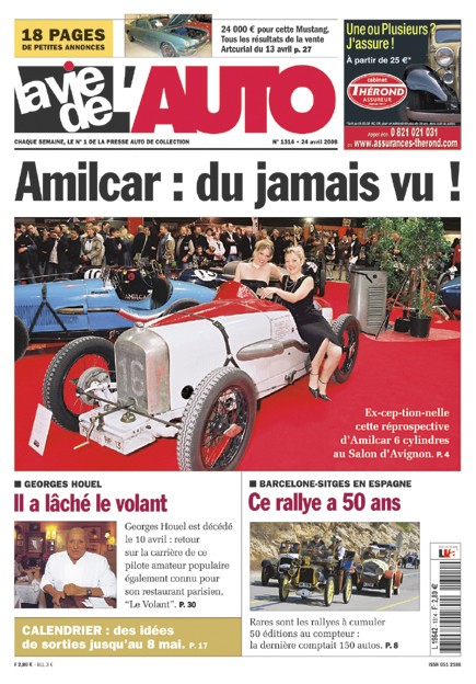 La Vie de l'Auto n° 1314 du 24/04/2008