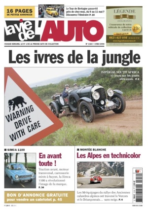 La Vie de l’Auto n° 1316 du 08/05/2008