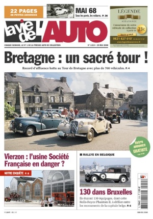 La Vie de l’Auto n° 1319 du 29/05/2008