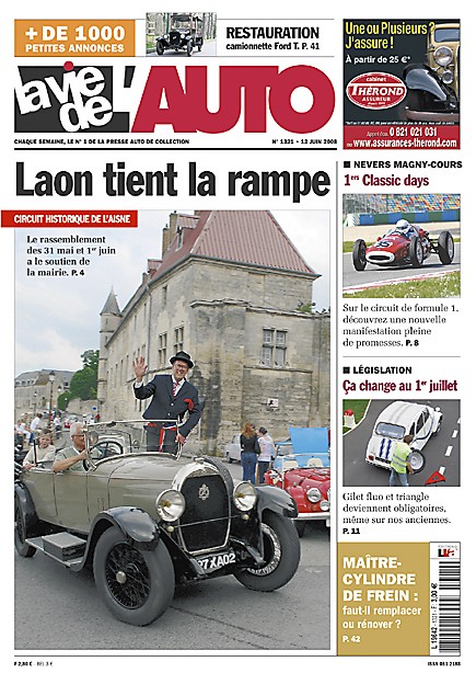 La Vie de l'Auto n° 1321 du 12/06/2008