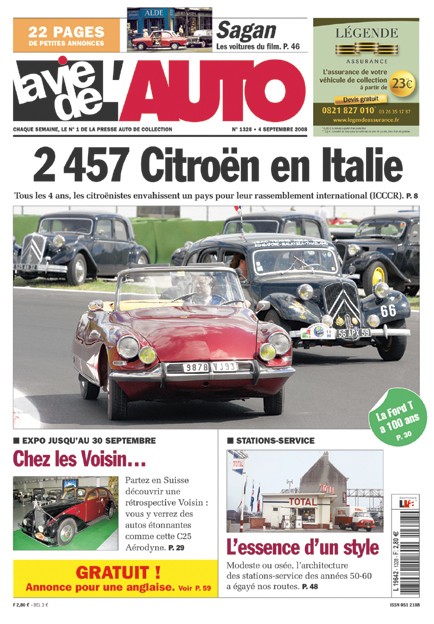 La Vie de l'Auto n° 1328 du 04/09/2008