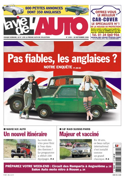 La Vie de l'Auto n° 1330 du 18/09/2008