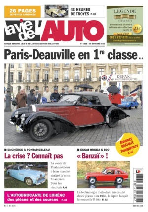 La Vie de l’Auto n° 1336 du 21/10/2008