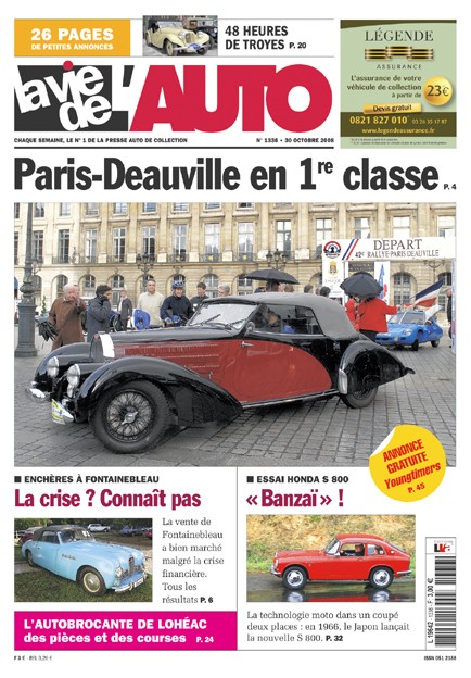 La Vie de l'Auto n° 1336 du 21/10/2008