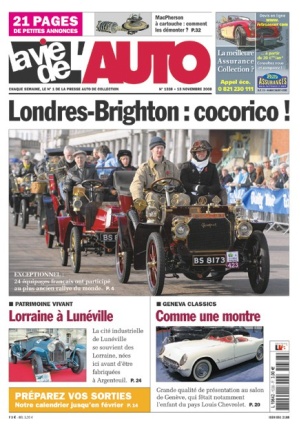 La Vie de l’Auto n° 1338 du 13/11/2008