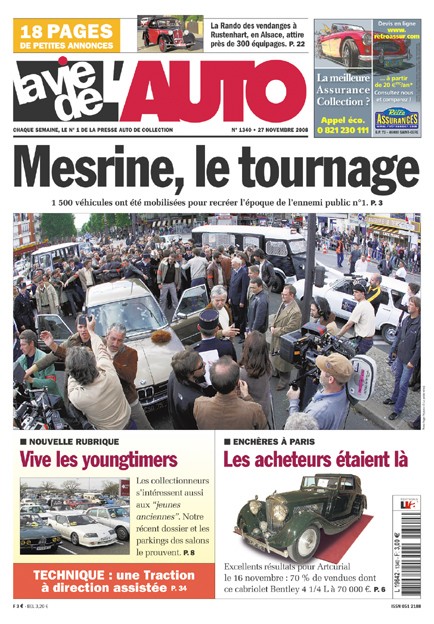 La Vie de l'Auto n° 1340 du 27/11/2008