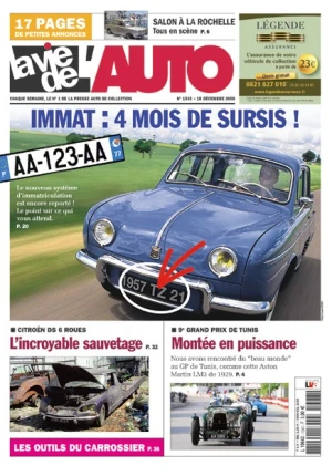La Vie de l’Auto n° 1343 du 18/12/2008