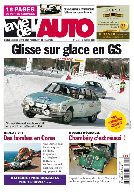 La Vie de l'Auto n° 1348 du 22/01/2009