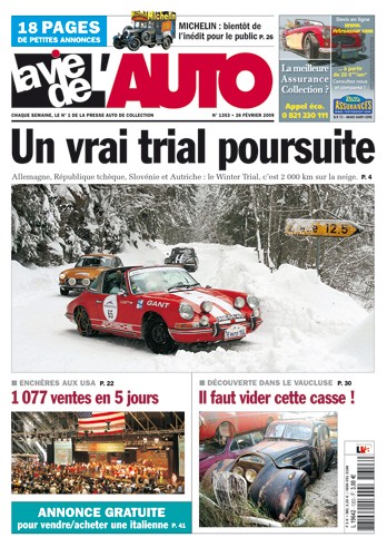 La Vie de l'Auto n° 1353 du 26/02/2009