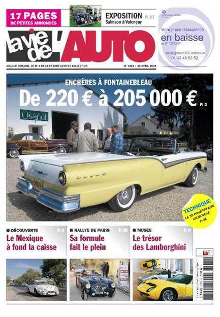 La Vie de l'Auto n° 1361 du 23/04/2009