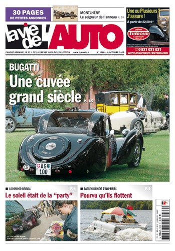 La Vie de l'Auto n° 1380 du 08/10/2009